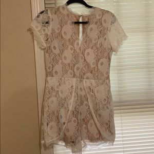 Francescas Lace Romper